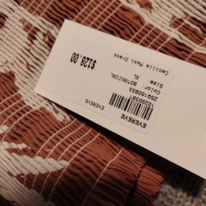 Evereve Botanical Maxi Dress